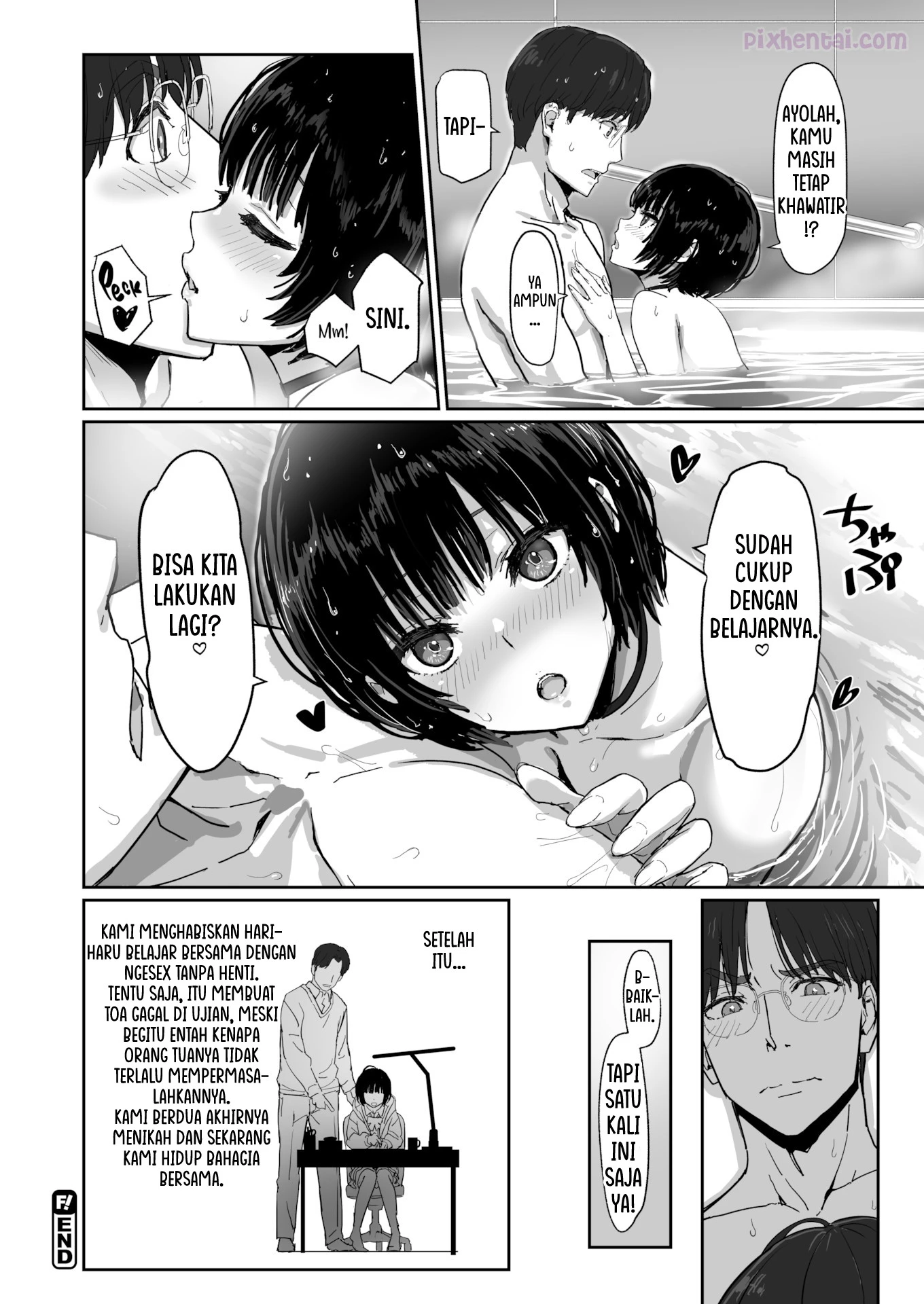 Komik hentai xxx manga sex bokep BenKyou toka Shinakute MO 30